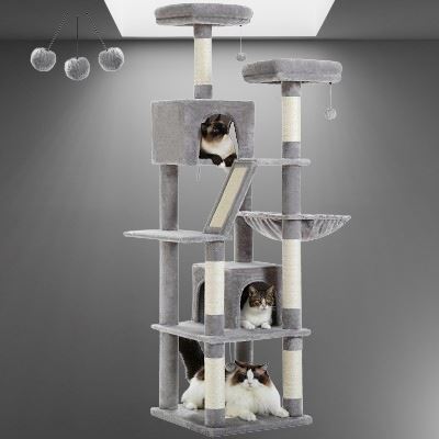 Arbre à Chat - CatTree™ - Gris - Lakshmi et Compagnie