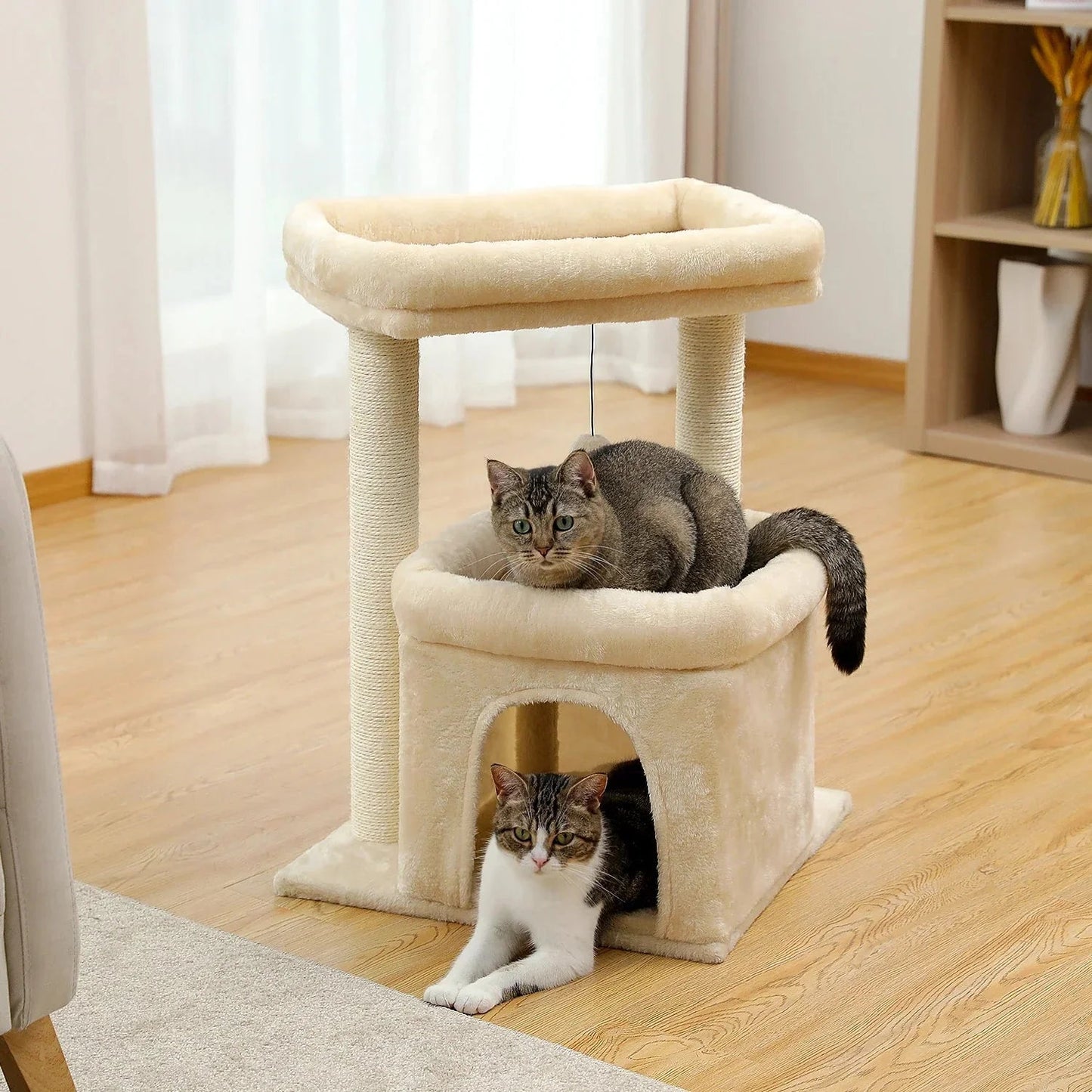 Arbre à chat - CozyCondo™ - Beige - Lakshmi et Compagnie