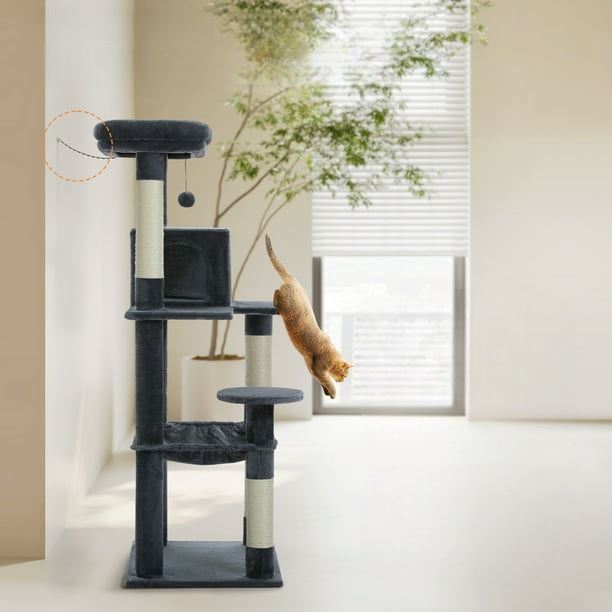 Arbre à Chat - GroomerCatTower™ - Bleu Marine - Lakshmi et Compagnie