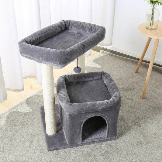 Arbre à chat - CozyCondo™ - Gris - Lakshmi et Compagnie