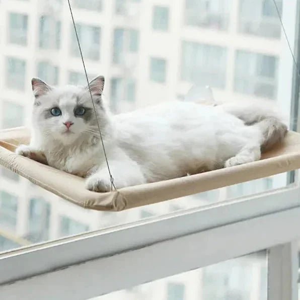 Hamac Chat - PetCatHangingBed™ - Jaune Clair - Lakshmi et Compagnie